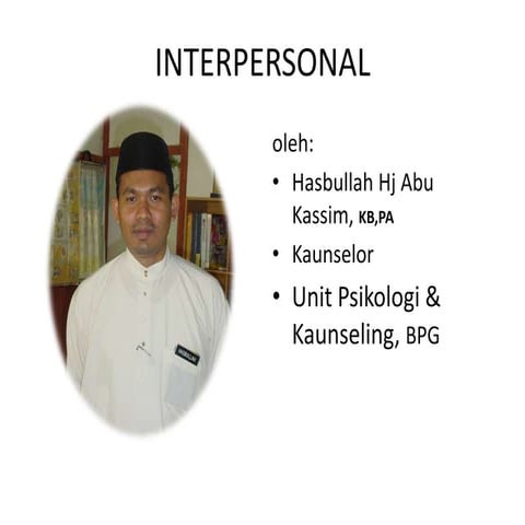 Interpersonal ii