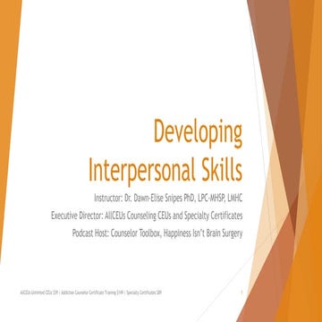 Group Activities for Teaching Interpersonal Skills