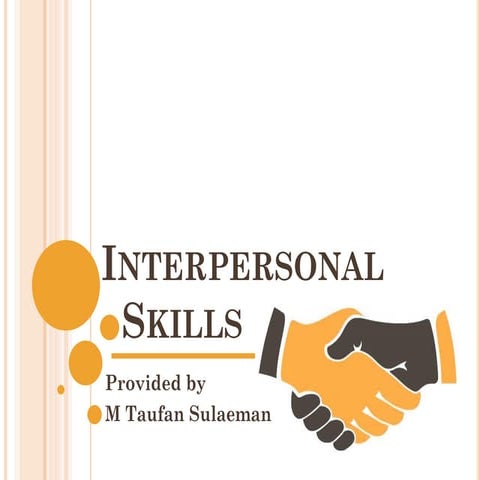 Interpersonal Skills For You | PDF
