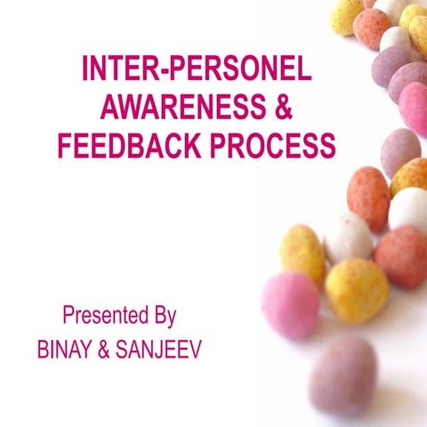 Interpersonel awareness and feedback process