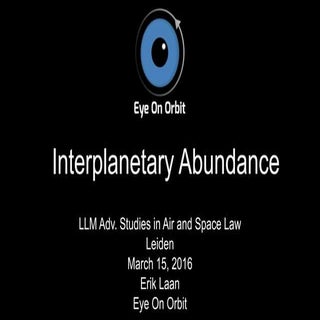Interplanetary abundance IIASL
