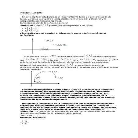 Interpolacion