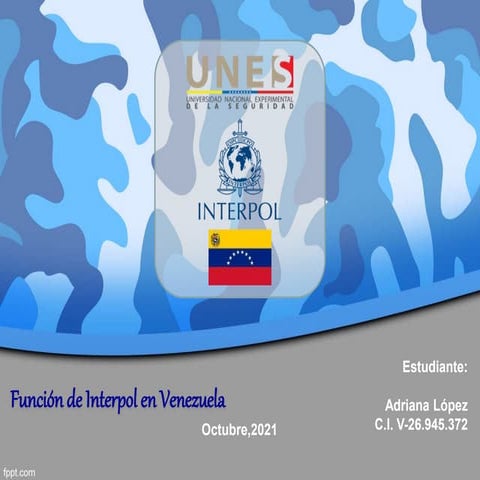 Diapositivas D.I.P.. sobre la importancia que tiene la interpol en ...