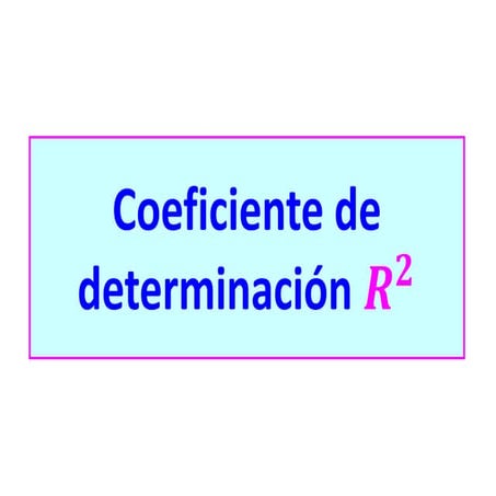 Interpretación_R_y_R2.pdf para el grado de farmacia | PDF