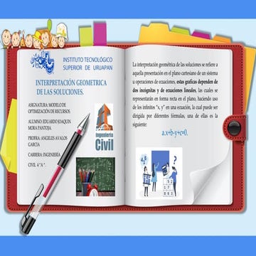 Interpretacion geometrica de las soluciones