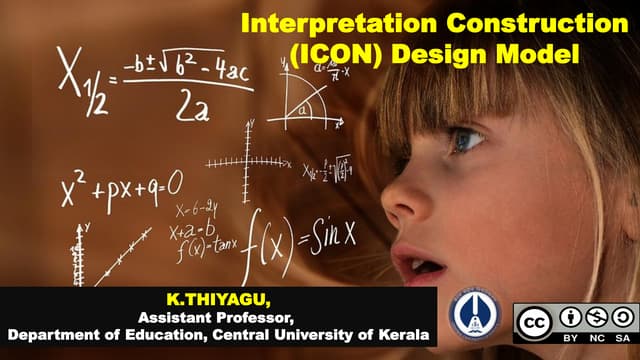 Interpretation construction (icon) design model