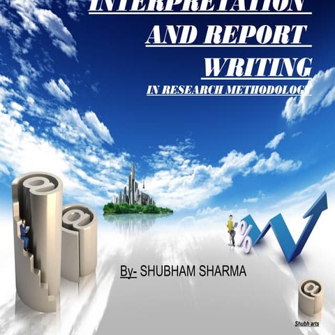 Interpretation in report writing in RM