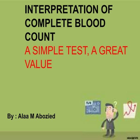 Interpretation of cbc