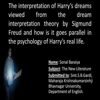Interpretation of dream by freud in...