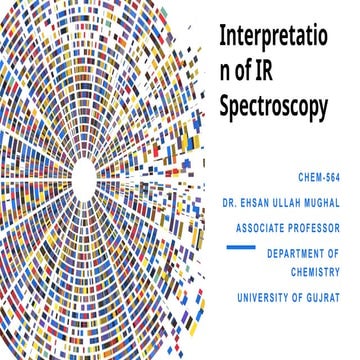 Comprehensive Interpretation of Infrared (IR) Spectroscopy Techniques ...