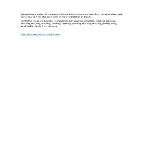 Interpret dreams.pdf