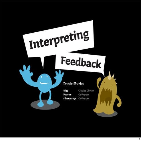 Interpreting Feedback