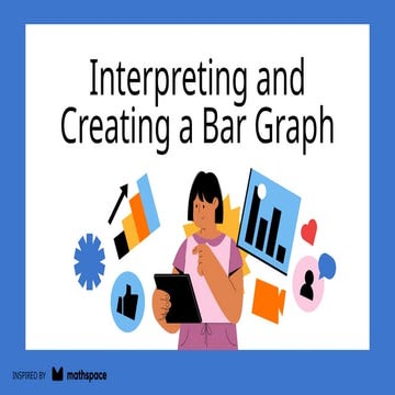 Interpreting and Creating a Bar Graph Education Presentation in Blue Yellow Bold Geometric Style.pptx