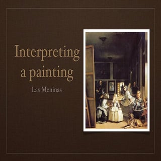Interpreting a painting