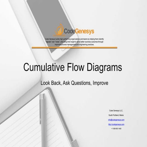 Interpreting Cumulative Flow Diagrams