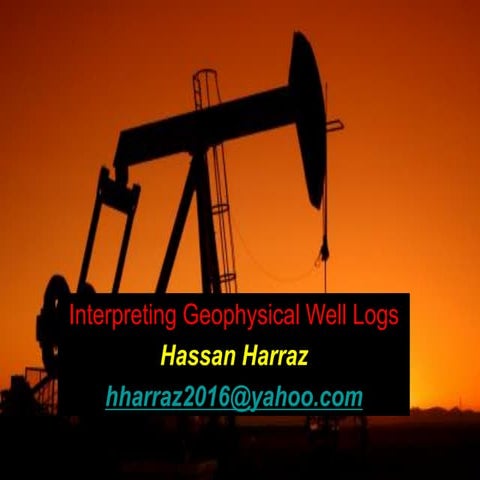 Interpreting geophysical well logs