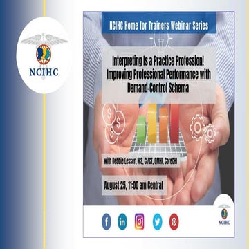 Interpreting is a Practice Profession Improving Professional Performance with...