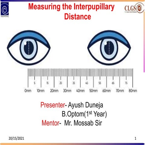 Interpupillary distance.pptx