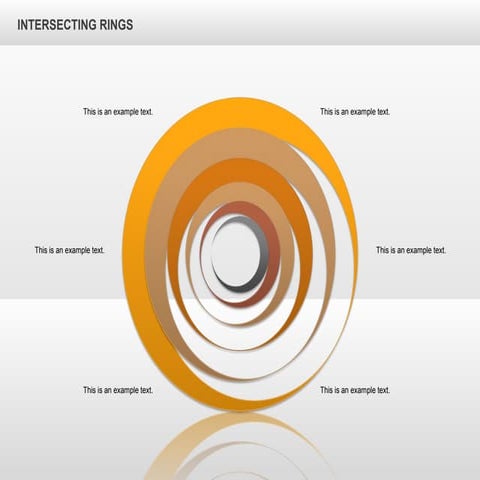 Intersecting Rings for PowerPoint by PoweredTemplate.com