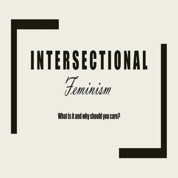 Intersectional Feminism