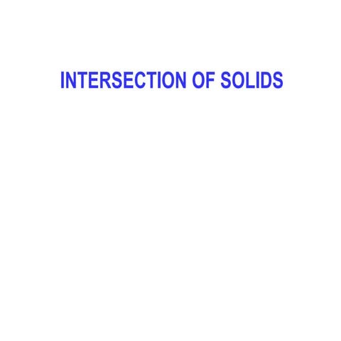 intersection solids.ppt