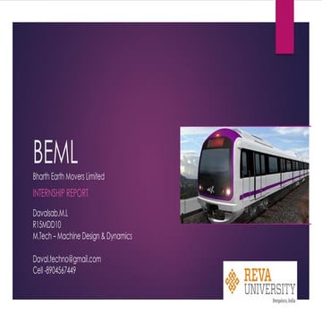 BEML Bharath Earth Movers Limited 