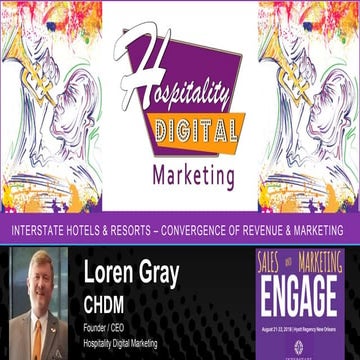 Interstate presentation of Convergence of Revenue and Marketing by Loren Gray