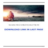 Interstellar Movie In Hindi Download 720p Hd