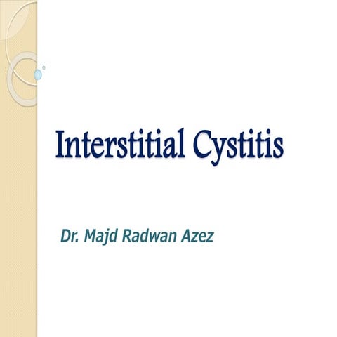 Interstitial cystitis[1]