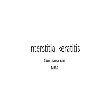 interstitial keratitis.pptx