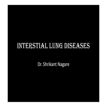 Interstitial lung diseases radiology