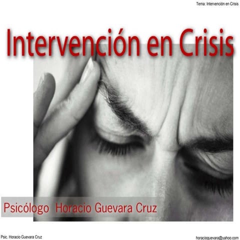 Intervencion en Crisis