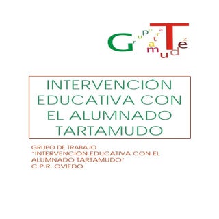 Intervencion educativa disfemia