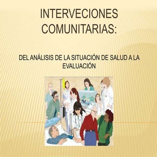 Intervenciones comunitarias