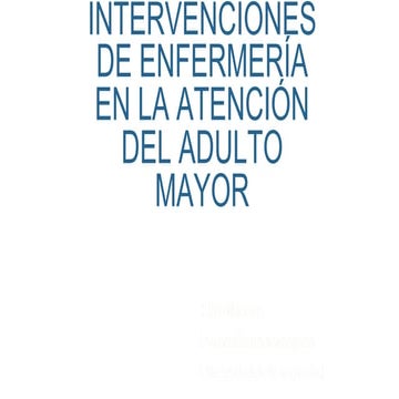 Intervenciones de enfermería  Adulto Mayor.docx