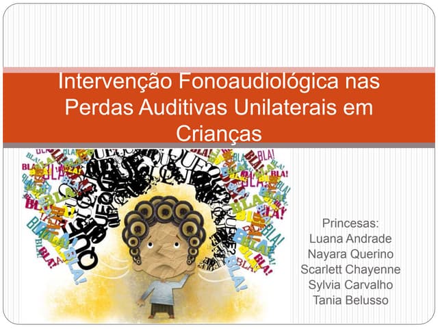 Intervenção do fonoaudiológo em Per...