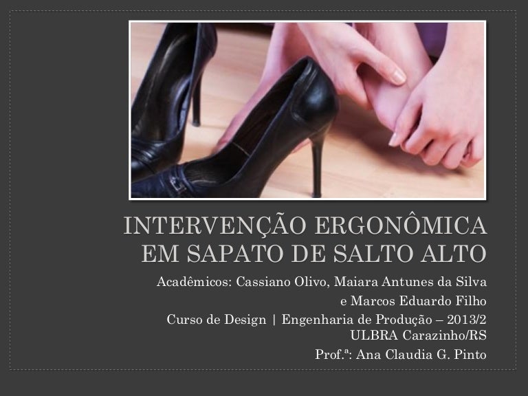 origem do salto alto