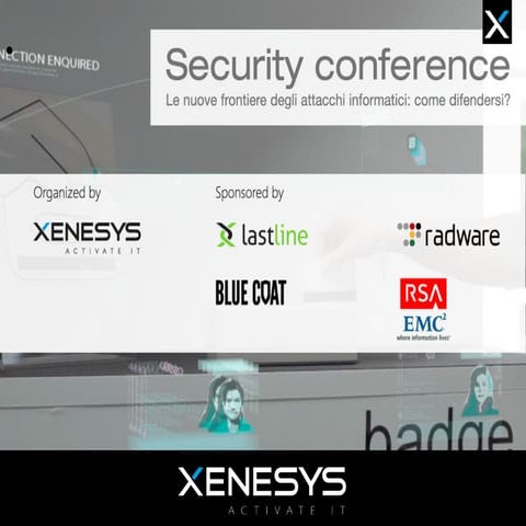 Evento Xenesys - Security Conference