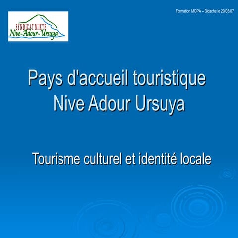 Intervention Adour Nive Ursuya PPT