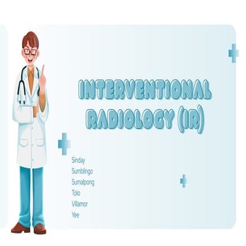 Interventional radiology | PPTX