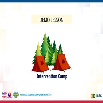 INTERVENTION DEMO For National Learning Camp.pptx