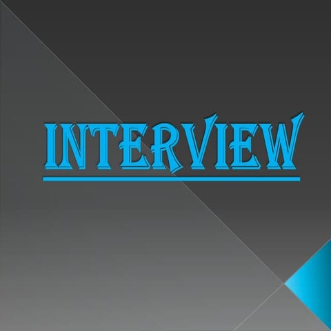 Interview