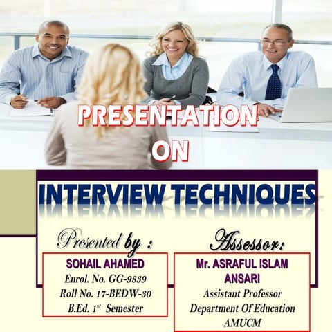 Interview Techniques