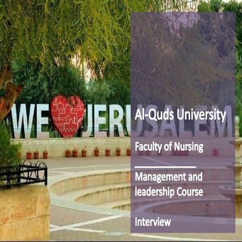 Interview, Job interview