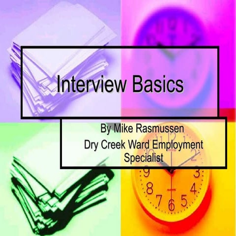 Interview Basics