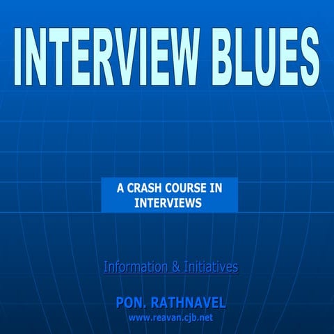 Interview Blues