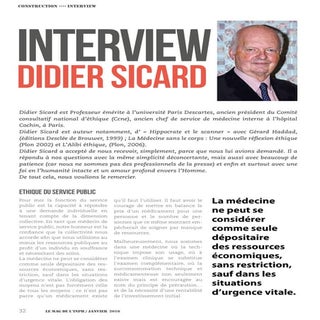 Interview Rencontre avec Didier SIC...