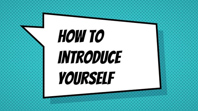 How To Introduce Yourself In Interviews Ppt How To Introduce Yourself In Interviews Ppt
