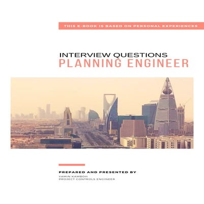 Interview questions-for-planning-engineers