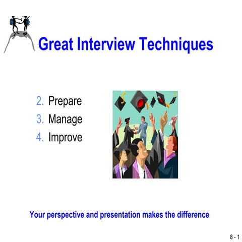 Interview Techniques (Professional Procedures)